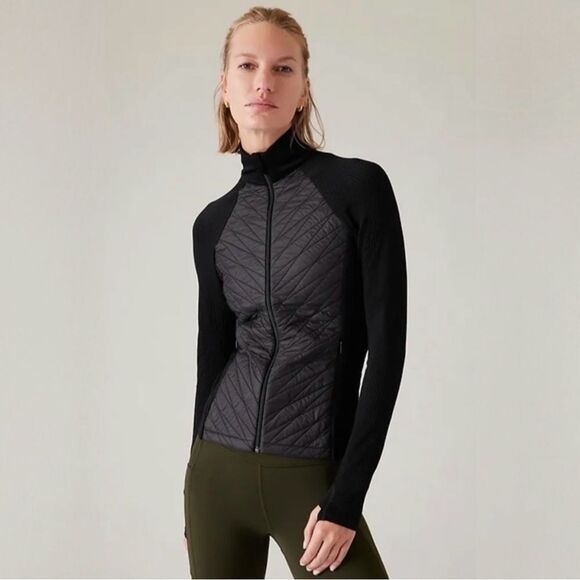 Athleta Jackets & Blazers - Athleta FLURRY FORCE INSULATED PRIMALOFT® JACKET 2.0 NEW with tags XXS Black